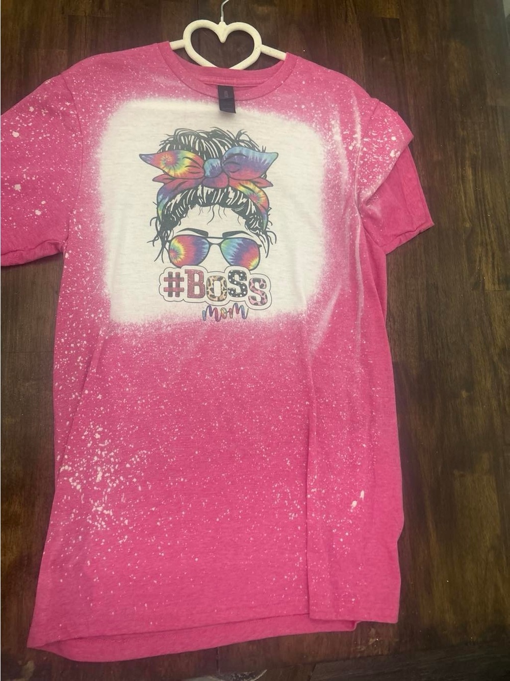 #BOSS Mom Pink Graphic Tee